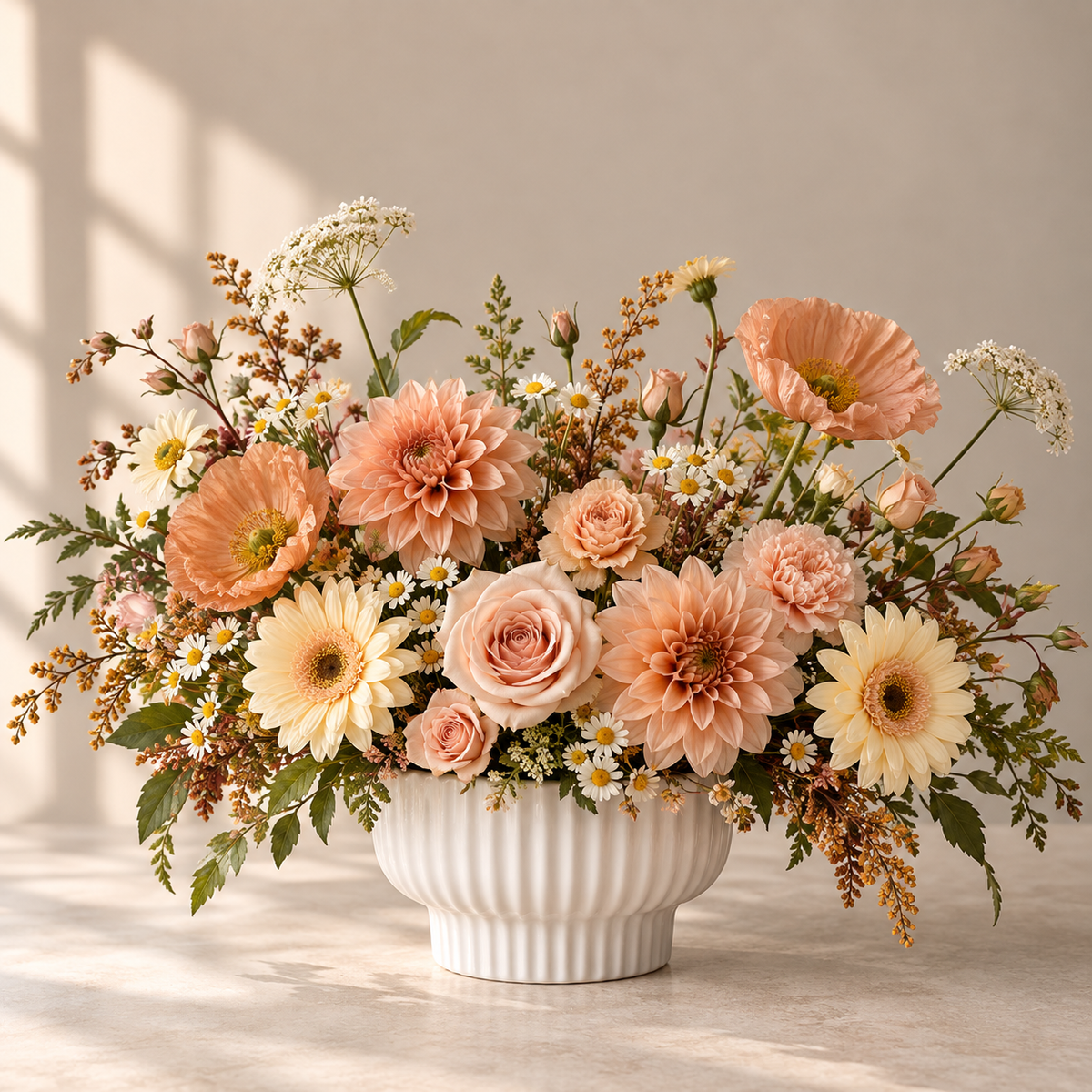 Thanksgiving Harvest Pastel Arrangement