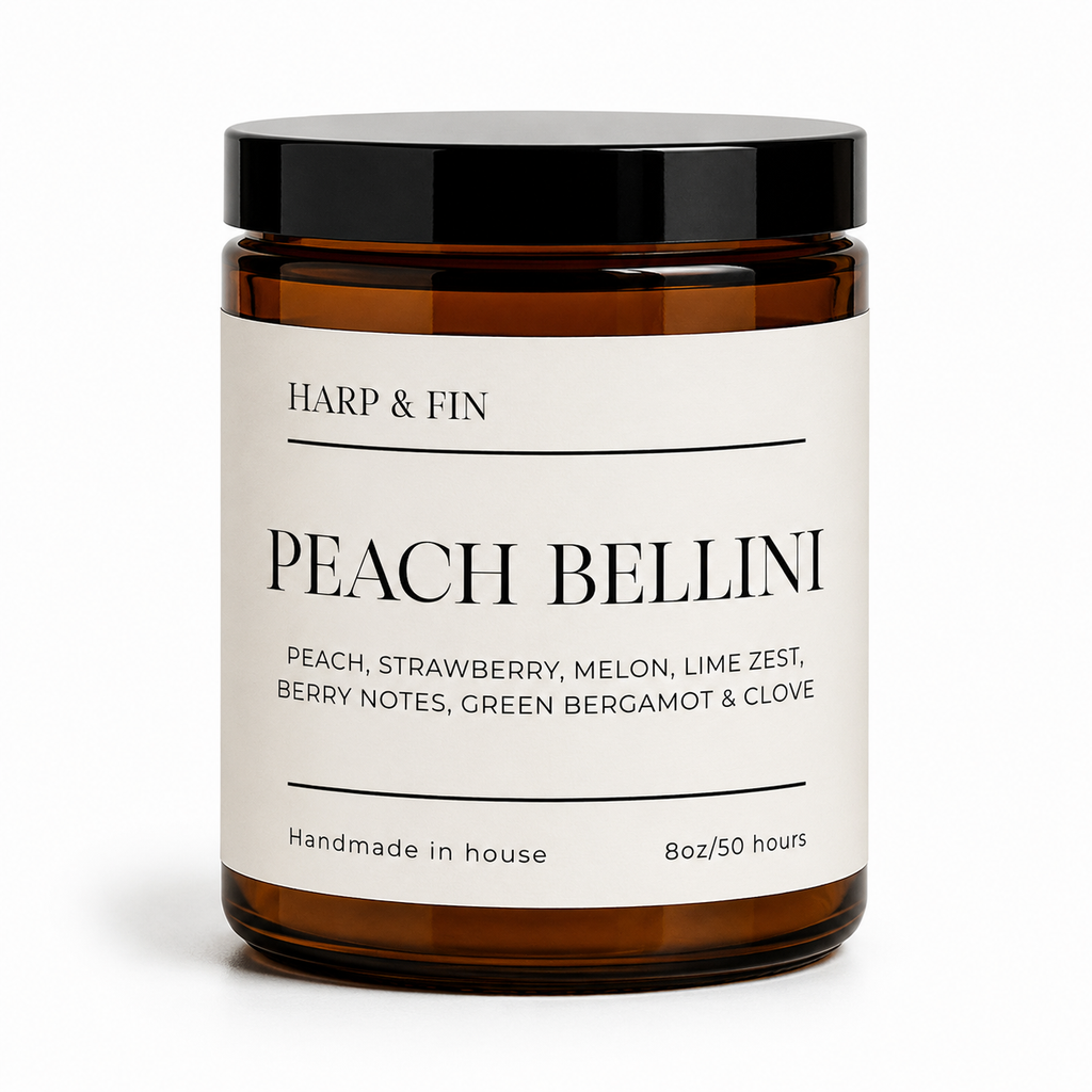 Peach Bellini | Kindled by Harp & Fin