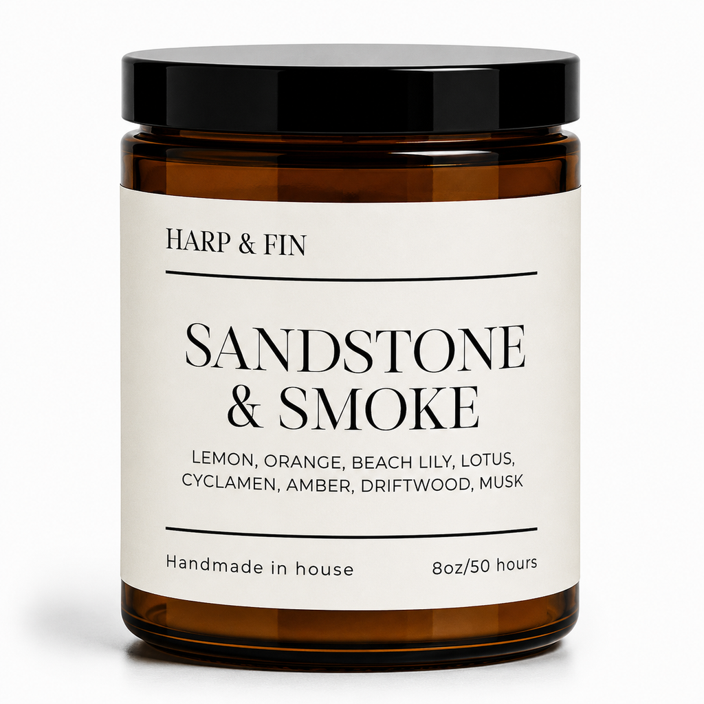 Sandstone & Smoke | Kindled by Harp & Fin