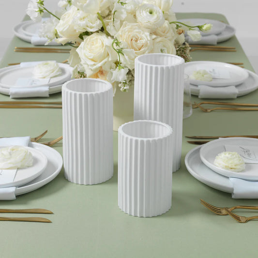 Slim Pillar Candle Cylinders