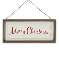 Merry Christmas Wall Sign