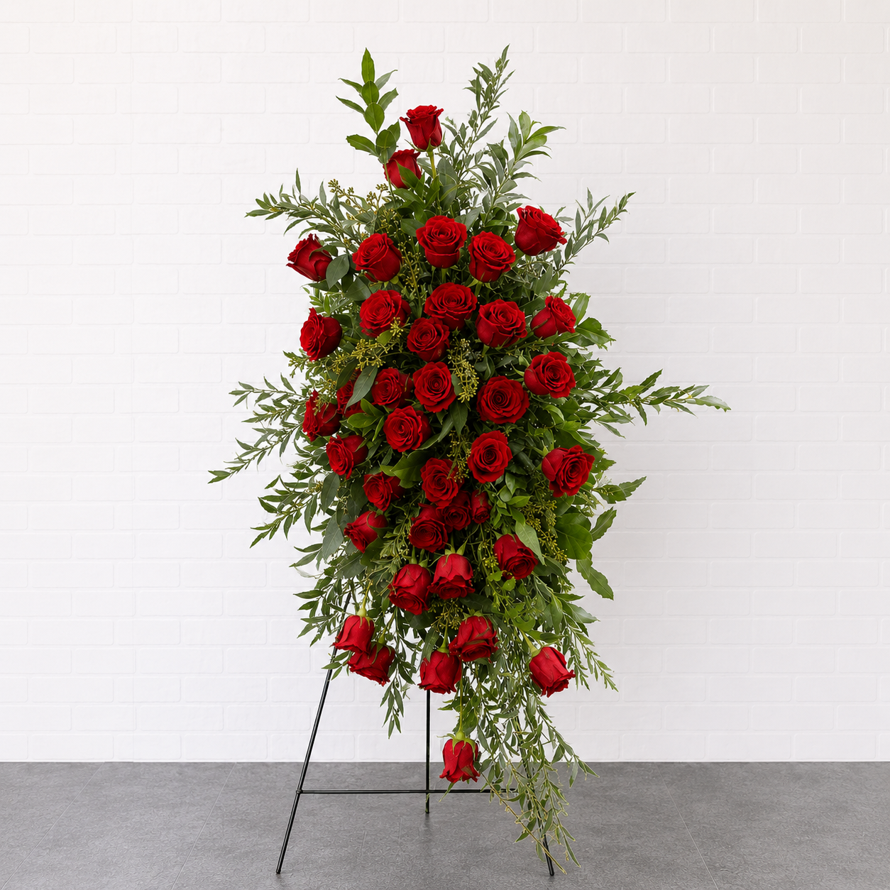 "WITH ALL MY HEART" Standing Spray - HF SIGNATURE STYLE
