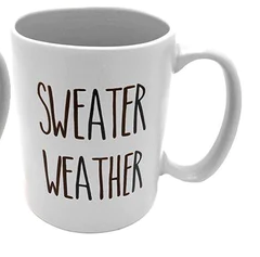 Fall & Winter Text Mugs