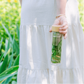 3 in 1 Sustainable Glass and Bamboo Tea Tumbler