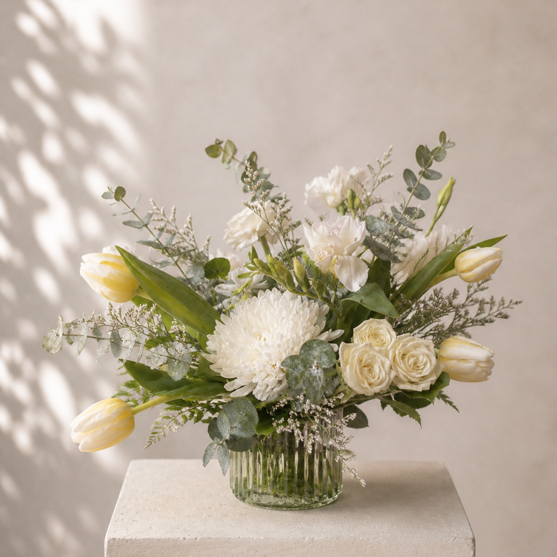 THE PATRICIA All White Arrangement