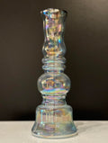 Glass Pearlescent Candle Holder
