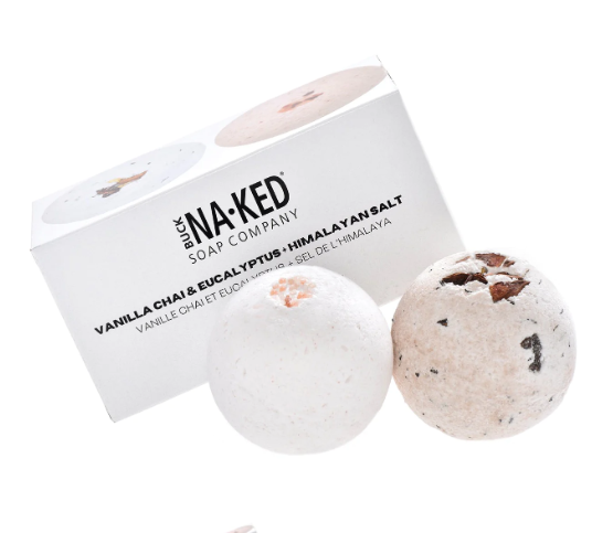 Buck Naked Bath Bomb Duo
