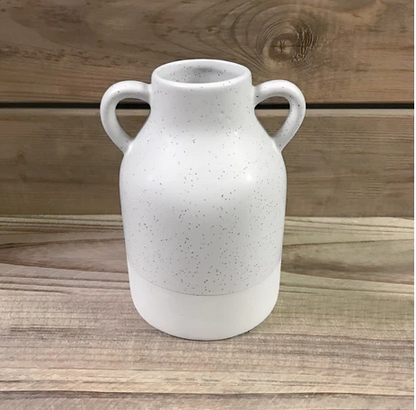 Farmhouse Modern Handle Vase