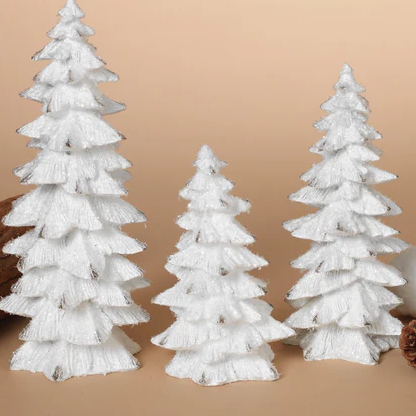 White Glitter Tree