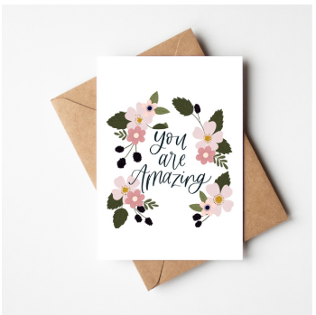 Tiny Print Greeting Cards