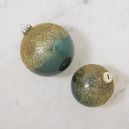 Emerald and Gold Ornament