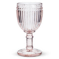 Pink Dot & Panel Glassware