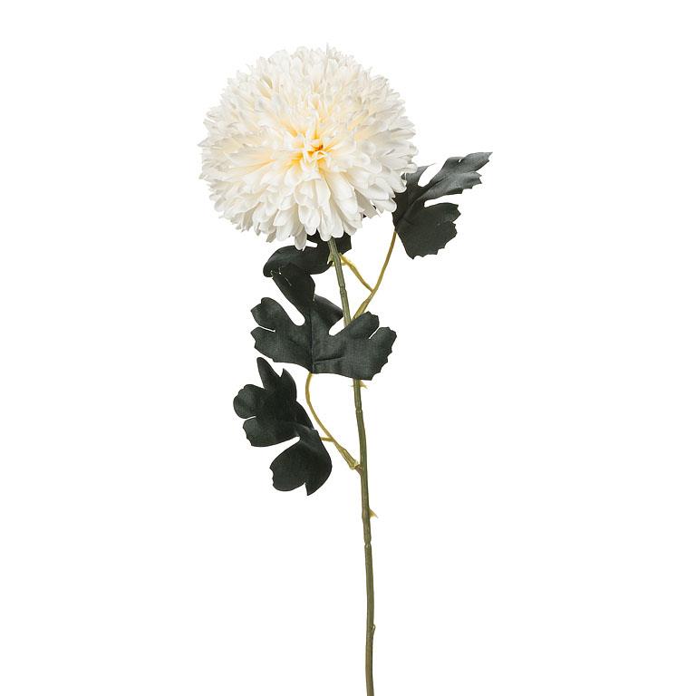Faux Flower Ball Stem