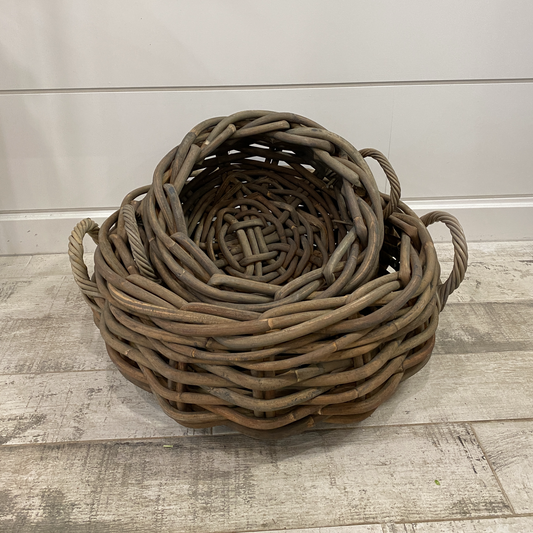 Wood Woven Baskets