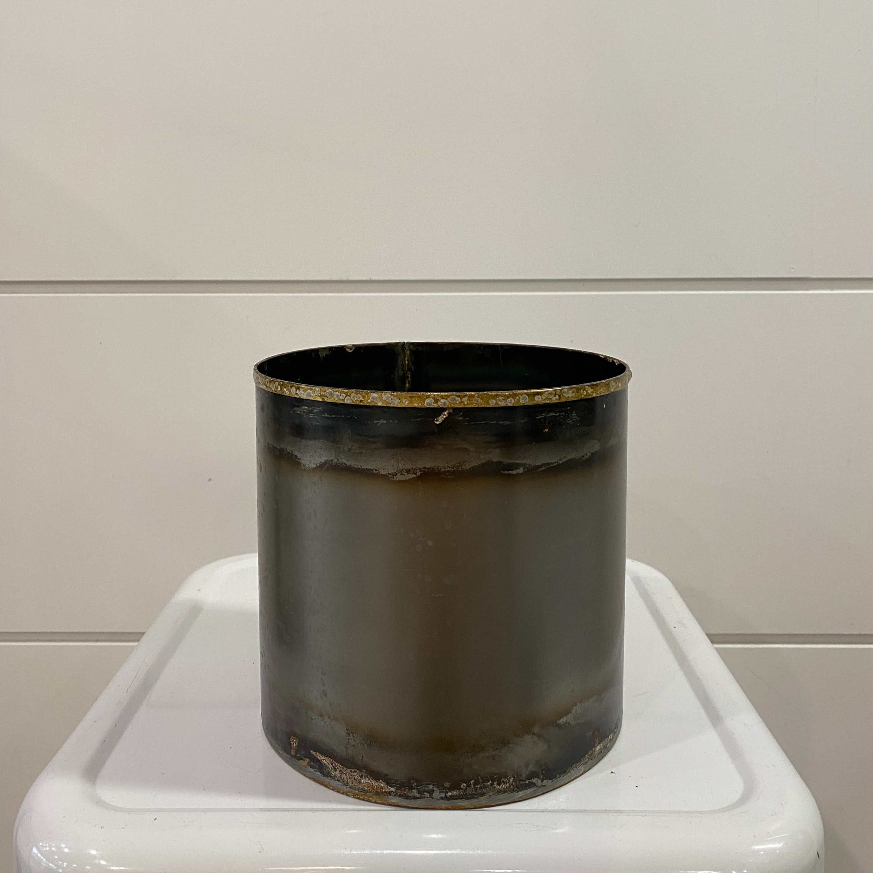 Oil Finished Grey Tin