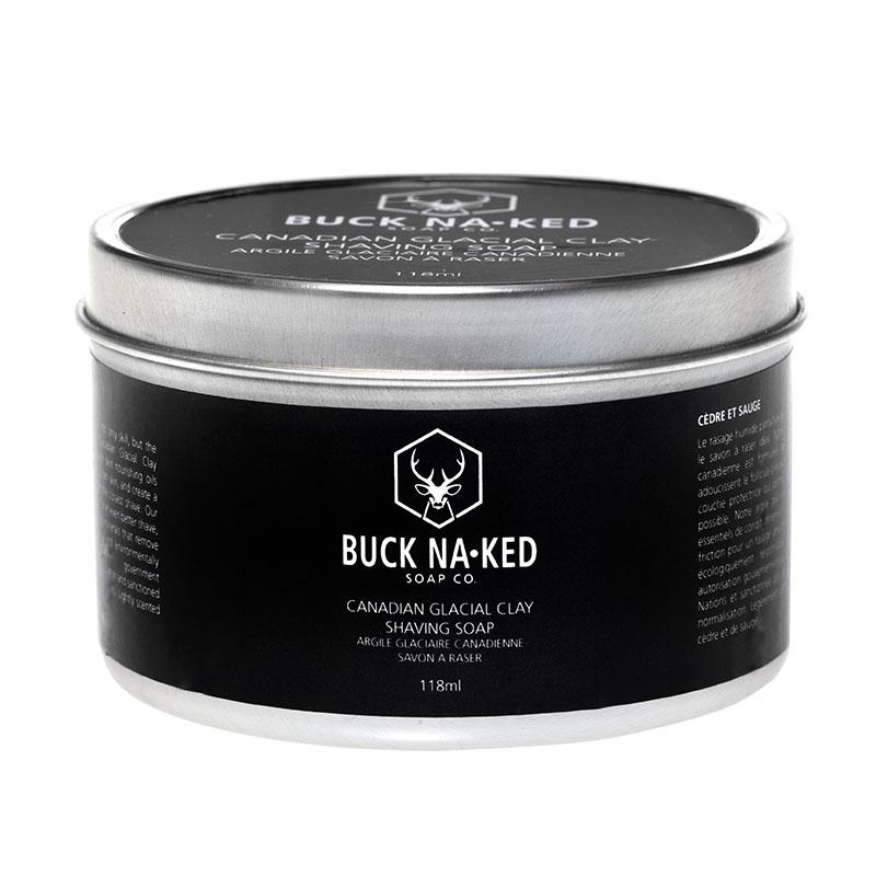 Buck Naked Canadian Glacial Clay Shave Soap