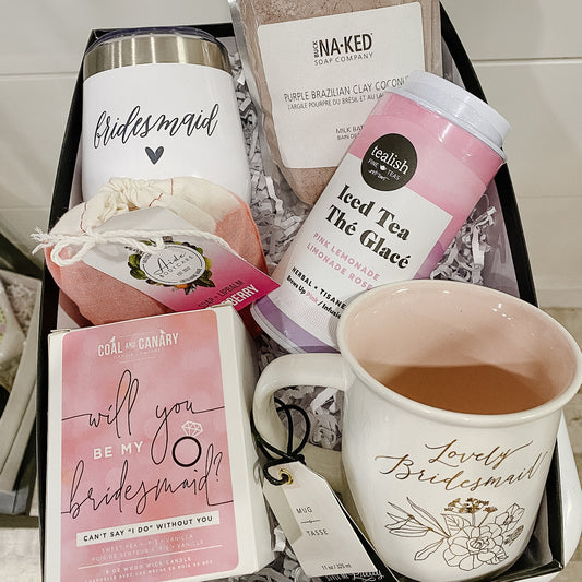 "Beautiful Bridesmaid" Gift Box