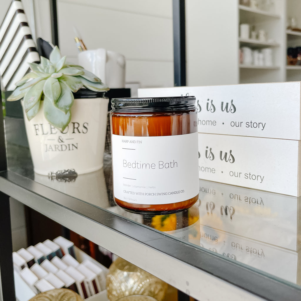 Harp & Fin Amber Jar Candles - Holiday Collection