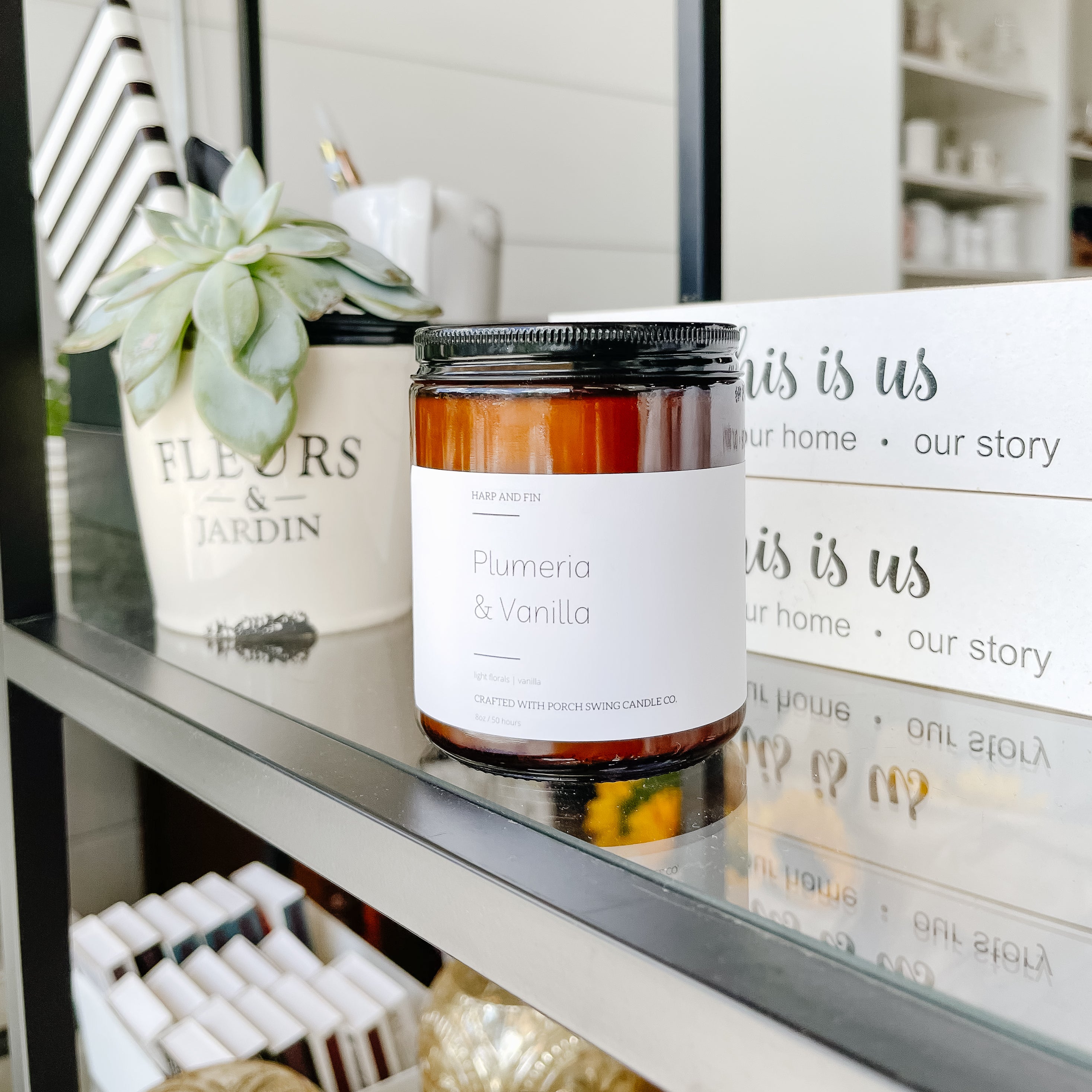 Harp & Fin Amber Jar Candles - Holiday Collection