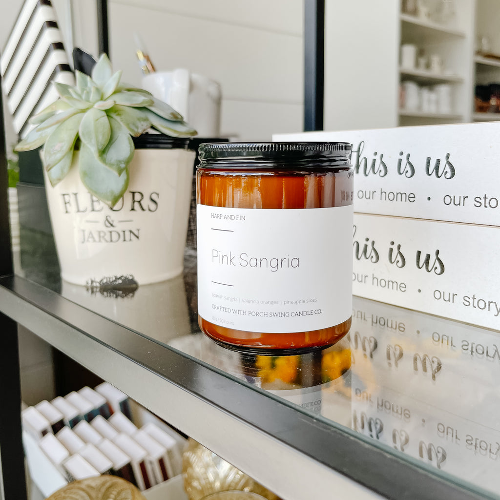 Harp & Fin Amber Jar Candles - Holiday Collection