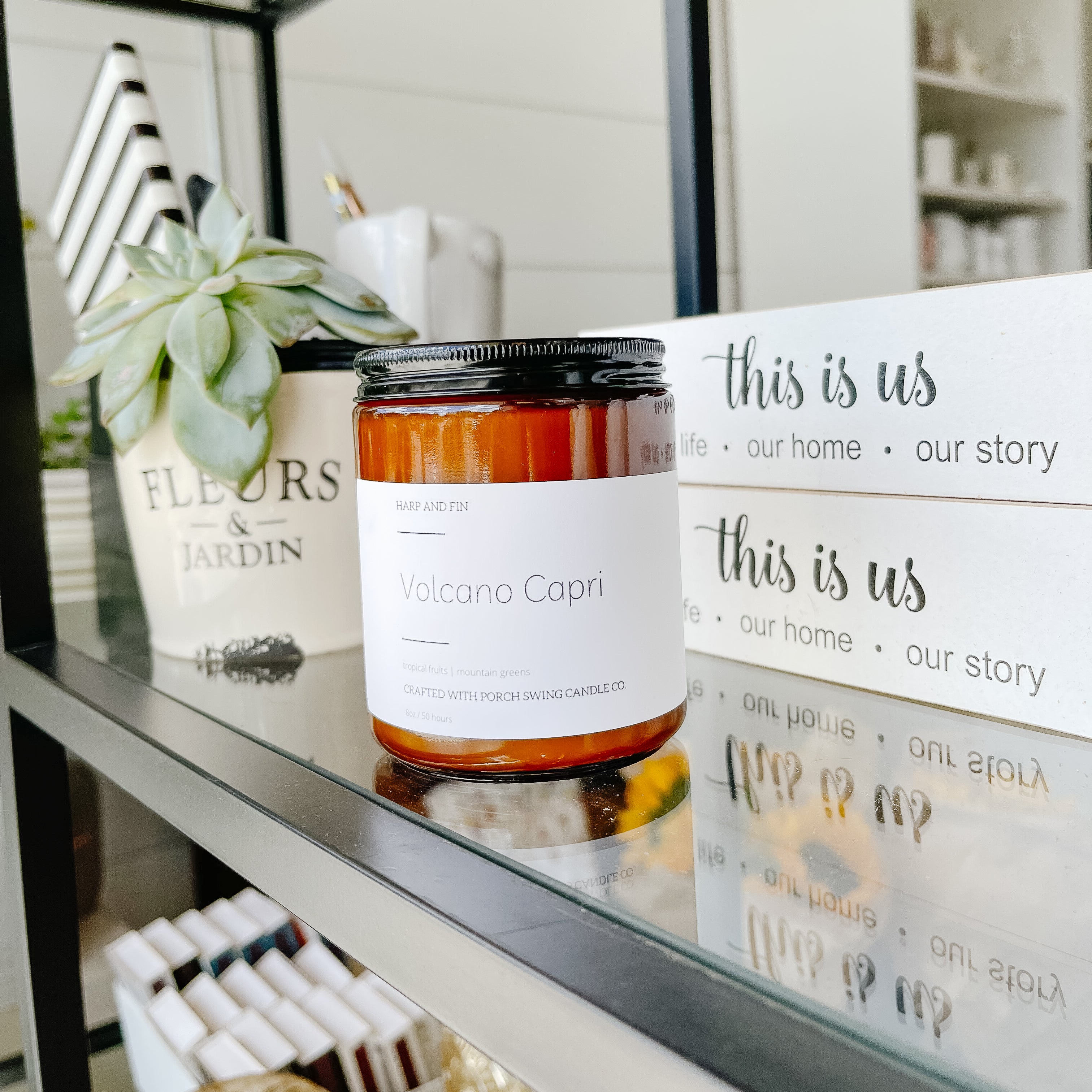 Harp & Fin Amber Jar Candles - Holiday Collection