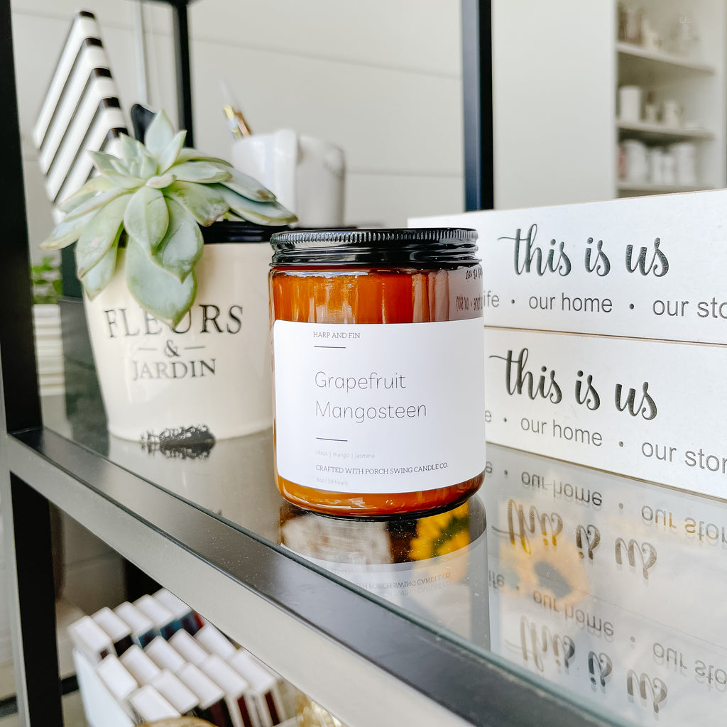 Harp & Fin Amber Jar Candles - Holiday Collection