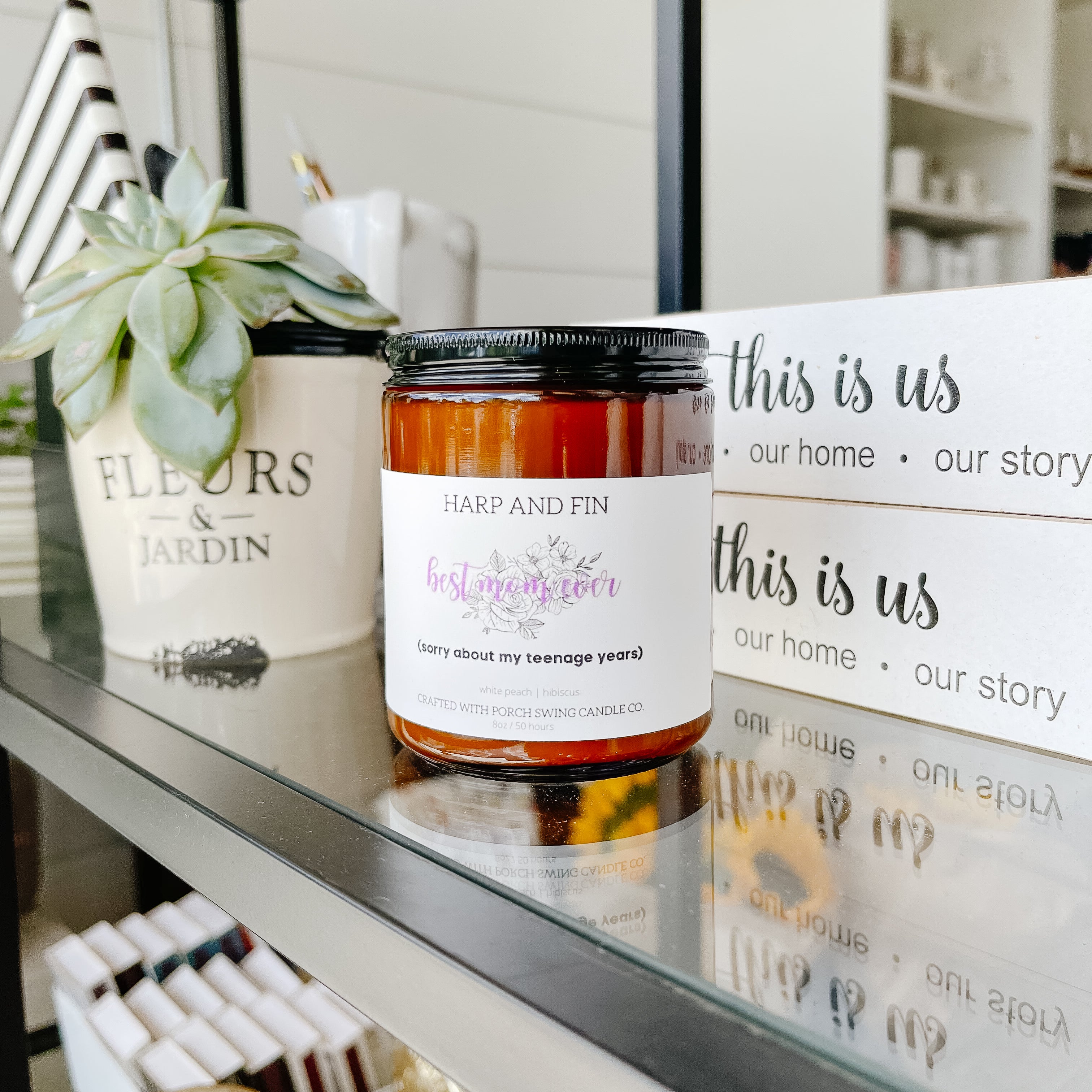 Harp & Fin Amber Jar Candles - Holiday Collection