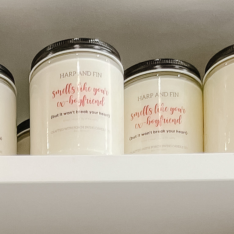 Harp & Fin Candles - original style