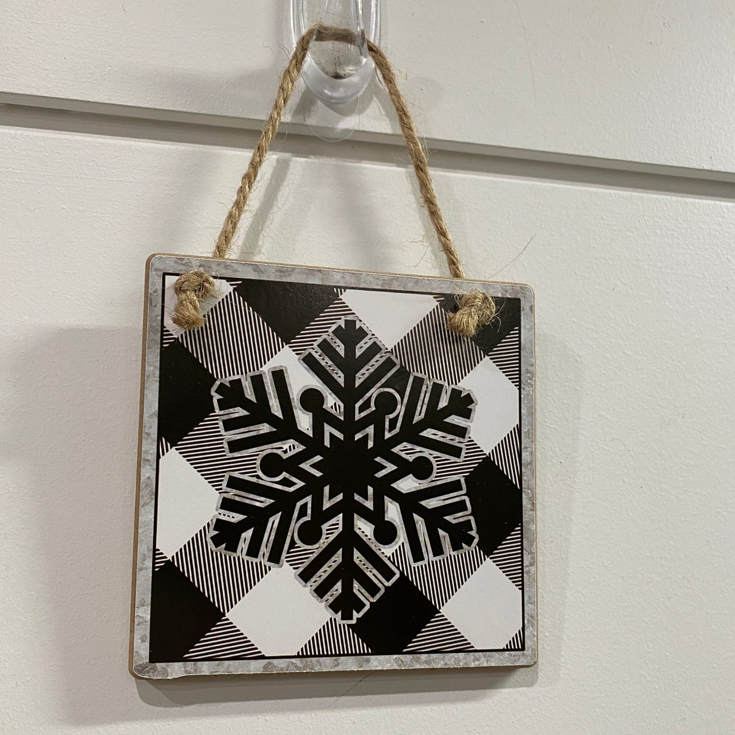 Wooden Holiday Winter Signs