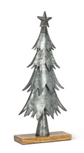 Metal Tree with Star